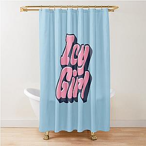 Icy Girl Shower Curtain