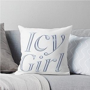 Icy Saweetie Throw Pillow