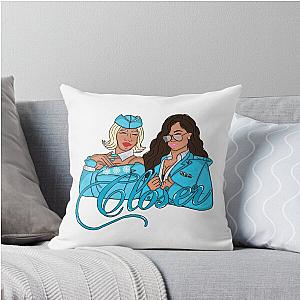 Closer - Sweetie & H.E.R Throw Pillow