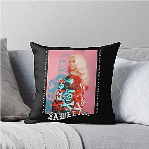 Saweetie Shirt Merch ICY My Type Throw Pillow