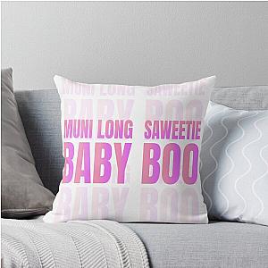 Baby Muni Long Saweetie Throw Pillow