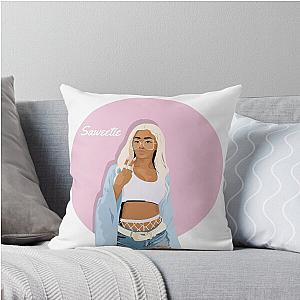 SAWEETIE Throw Pillow