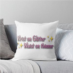 Saweetie Quote Sticker Throw Pillow