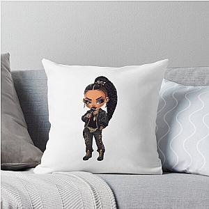 Saweetie Cartoon Throw Pillow