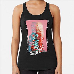 Saweetie Fans Racerback Tank Top