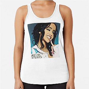 Saweetie Racerback Tank Top