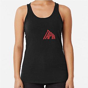 Saweetie - Black Tapback Racerback Tank Top
