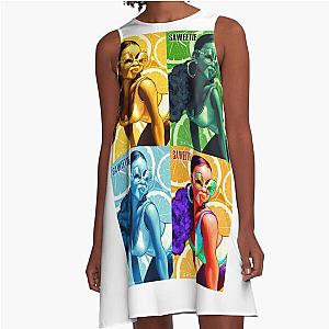 Saweetie Pop Art A-Line Dress