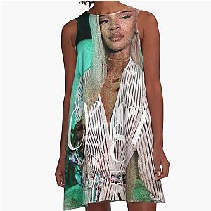 Tigal Girl Saweetie Icy G.R.L Tour 2019 A Line Dress