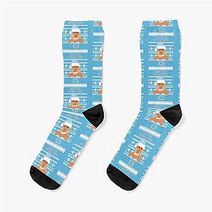Icy Girl Christmas Holiday Season Socks