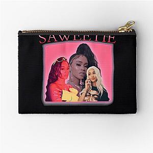 Saweetie Bootleg Graphic Zipper Pouch
