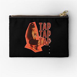 Saweetie - Black Tap Pouch with Front Zipper