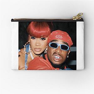 Saweetie Quavo Zipper Pouch