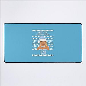 Icy Girl Christmas Holiday Season Saweetie Desk Mat