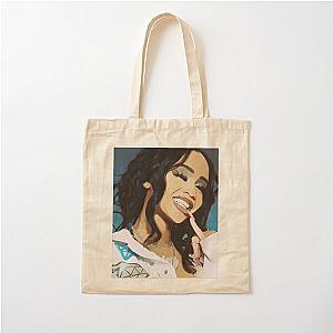 Saweetie Cotton Tote Bag