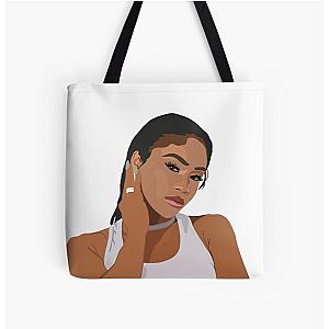 Saweetie Illustration Tote Bag