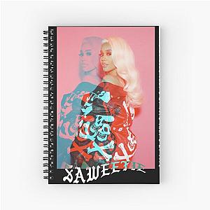 Saweetie Shirt Merch ICY My Type Spiral Notebook