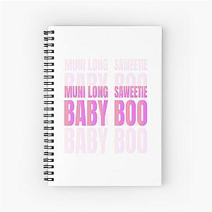Saweetie Baby Boo Spiral Notebook
