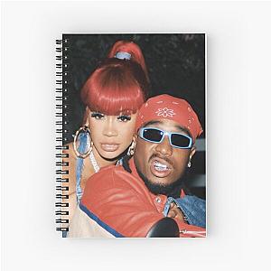 Saweetie Quavo Spiral Notebook
