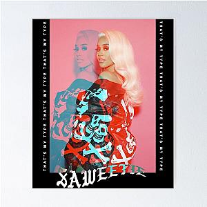 Saweetie For Fans Poster -> Saweetie For Fans Poster doesn't need cleaning.