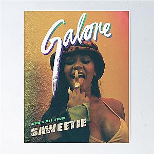 Limak Icy GRL Saweetie Tour 2019 Poster
