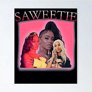 Saweetie Bootleg Graphic Poster