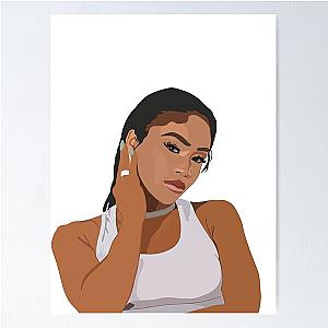 Saweetie Illustration Poster