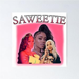 Saweetie Bootleg Graphic Poster