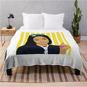Saweetie Vector Throw Blanket