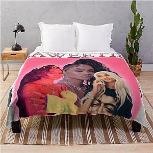 Saweetie Bootleg Graphic Throw Blanket