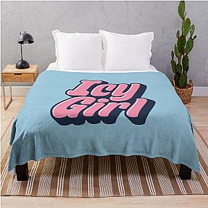 Icy Girl Saweetie Throw Blanket