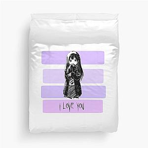 I love you tshirt Duvet Cover