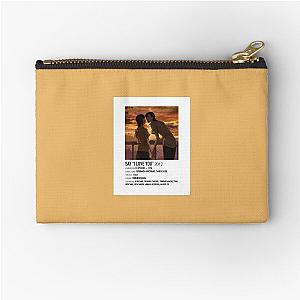 "Say I love you" - Alternative Poster Zipper Pouch