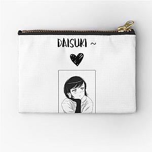 Anime Manga Cute Girl Saying I Love You Zipper Pouch