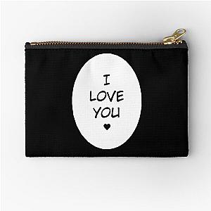 I Love You - Manga Speech Bubble Zipper Pouch