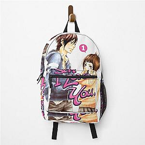 say i love you anime Backpack