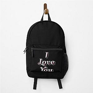 Valentines Day I Love You Backpack