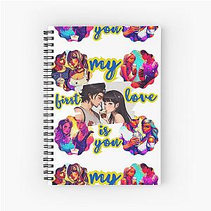 Encourage me to tell you I love you. Spiral Notebook