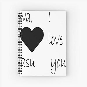 i love you (best gift these days ) Spiral Notebook