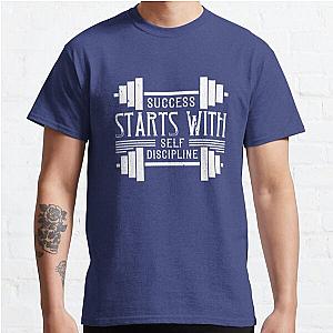 Success starts with self-discipline Classic T-Shirt RB0701