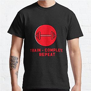 Train Complete Repeat Classic T-Shirt RB0701