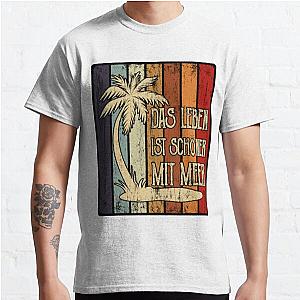 Life Is More Beautiful With Sea Ocean Beach Gift Classic T-Shirt RB0701