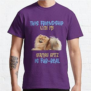 This Friendship With My German Spitz is Fur-Real Classic T-Shirt RB0701