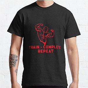 Train Complete Repeat Classic T-Shirt RB0701