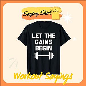 Workout Sayings Shirts