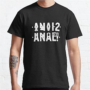 Anal? (Distressed White) Funny Russian Folding Tshirt  Classic T-Shirt RB0801