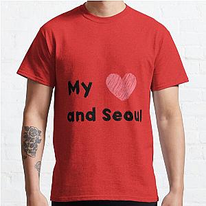 My Heart and Seoul Classic T-Shirt RB0801