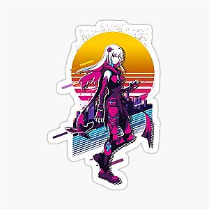Kasane - Scarlet Nexus 80s sticker