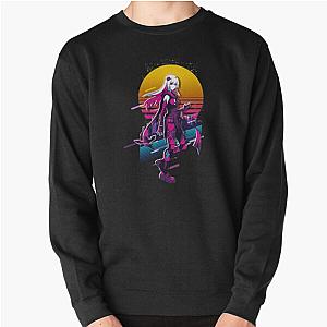 Kasane - Scarlet Nexus 80s Retro Pullover Sweatshirt