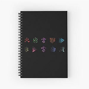 Scarlet Nexus Team Symbols Notebook